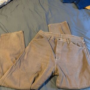 Brown Wrangler Cowboy Cut jeans